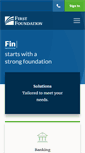 Mobile Screenshot of firstfoundationinc.com